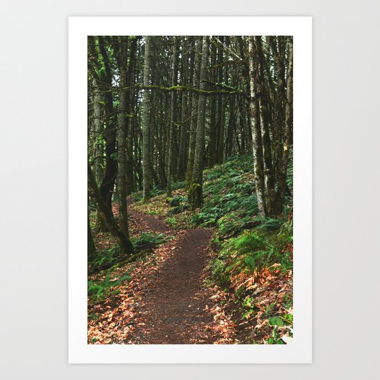 Winter Green Art Print