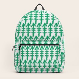 green arrow backpack