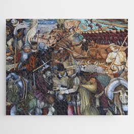 Diego Rivera Murals of the National Palace II Jigsaw Puzzle
