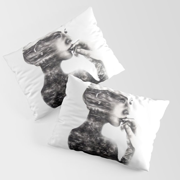 Vagabond // Fashion Illustration Pillow Sham