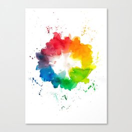 Color Wheel Canvas Print