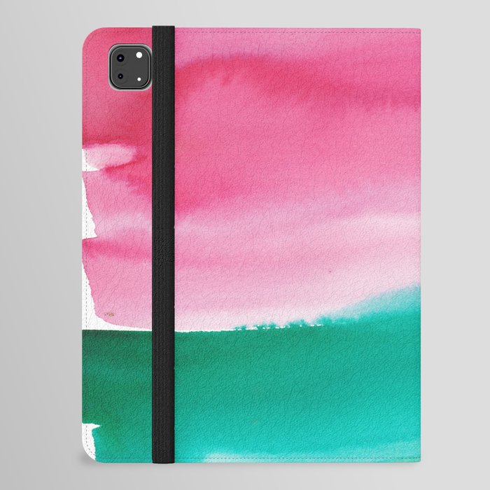 32 Abstract Painting Watercolor 220324 Valourine Original  iPad Folio Case