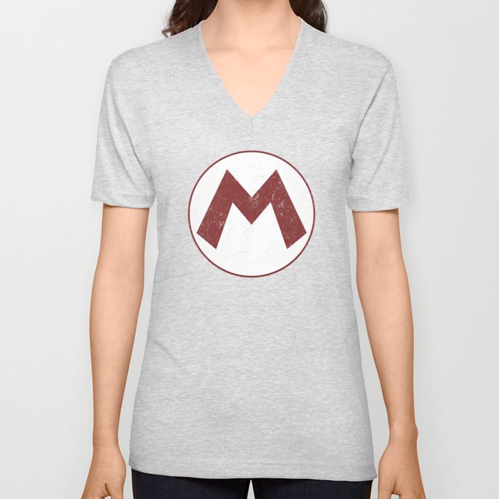 Mario Hero V Neck T Shirt