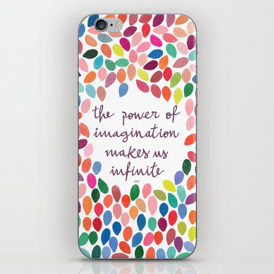 Imagination by Anna Carol & Garima Dhawan iPhone Skin