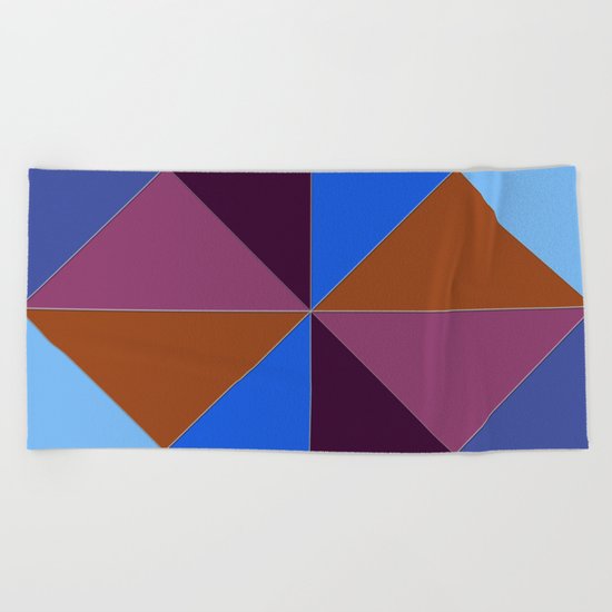 Abstract #312 Beach Towel
