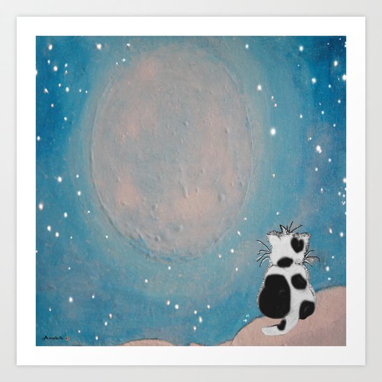 ON THE EDGE OF A DREAM Art Print