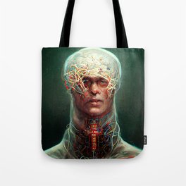 Cybernetic God Tote Bag