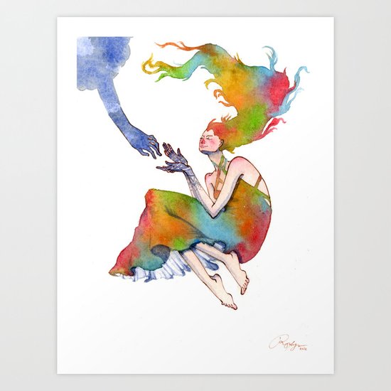 Accepting Art Print
