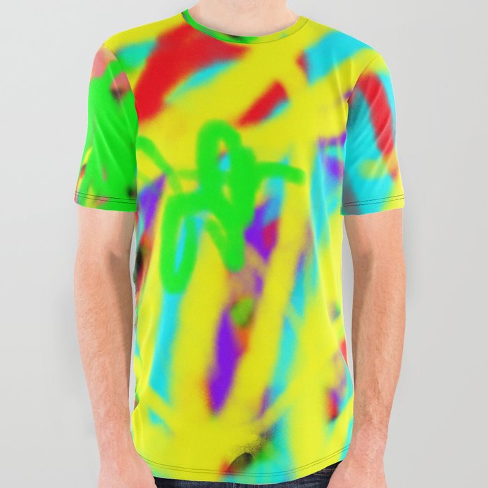 Street 35. Abstract Painting. All Over Graphic Tee