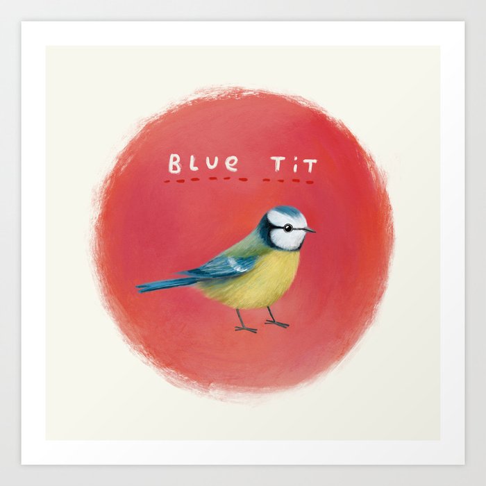 Blue Tit Art Print