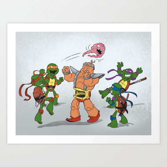 Keep Away! Art Print