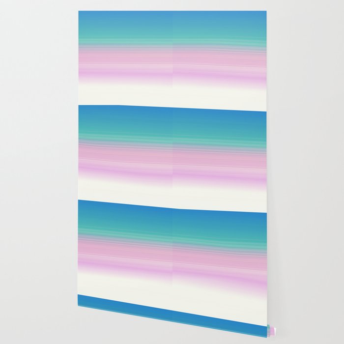Miami Vice Pastel Ombre Wallpaper By Vintageappeal623 Society6
