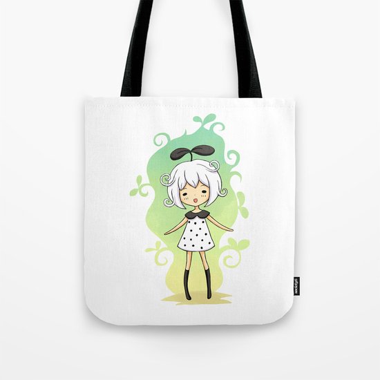 Bean Girl Tote Bag