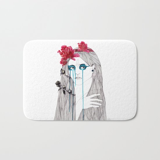 Painted Eyes Bath Mat