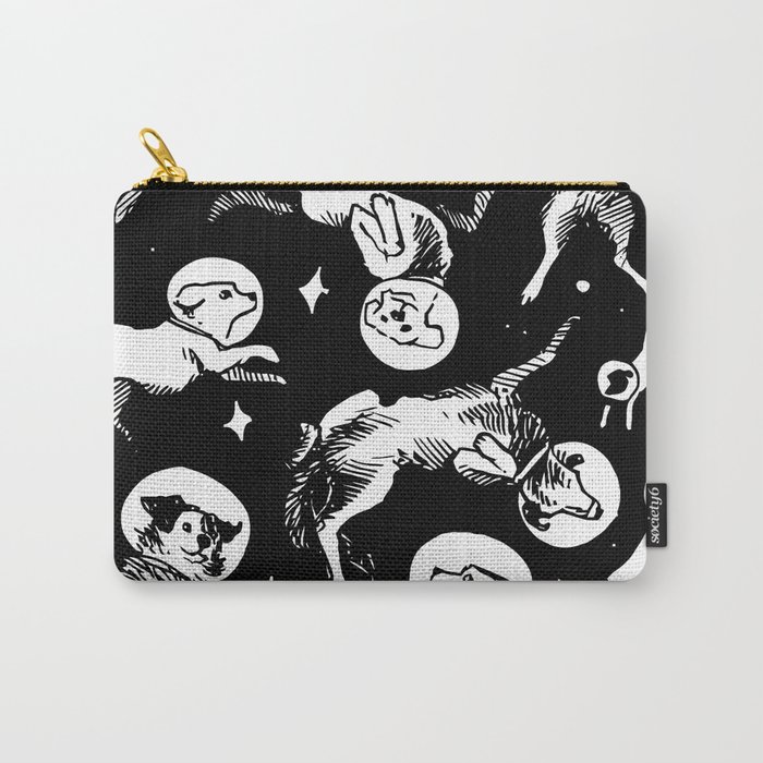 Space Dogs Carry-All Pouch