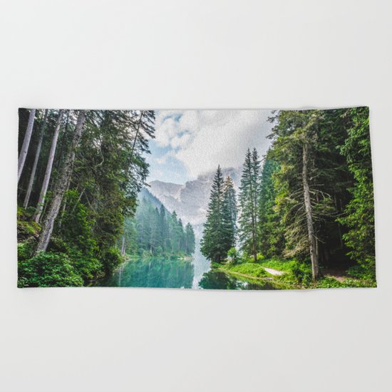 The Place To Be Beach Towel