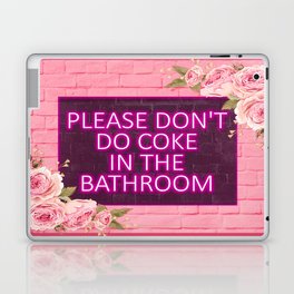 don't do in the bathroom Laptop & iPad Skin