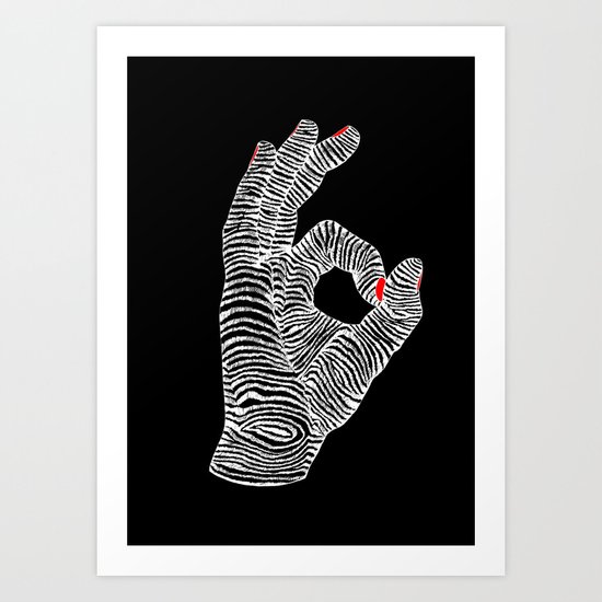 You're Okay Art Print