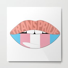 Trans Pride Metal Print
