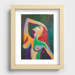 Fierce Recessed Framed Print