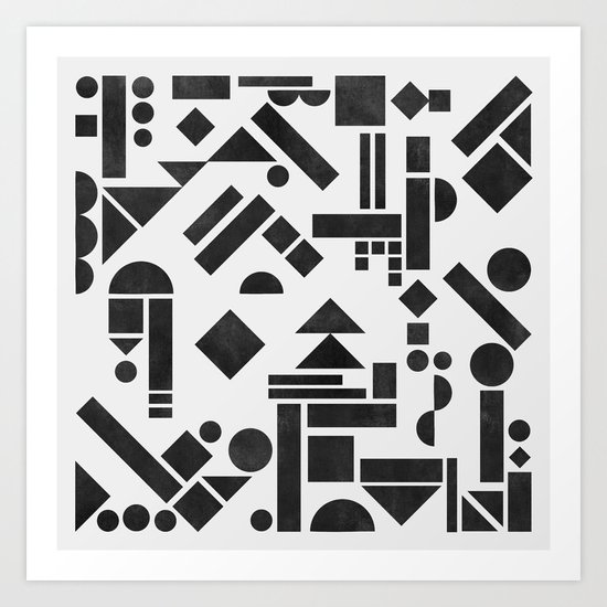 Geometry 1 Art Print