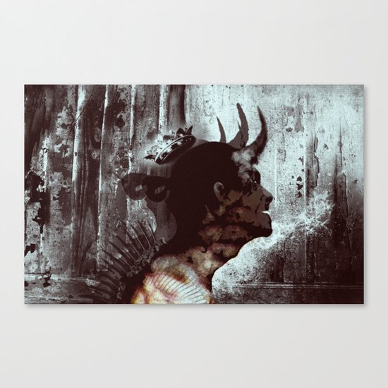 Darkness and light Canvas Print