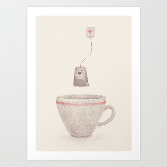 Tea Art Print