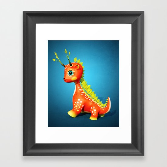 The Leaf Dragon Framed Art Print