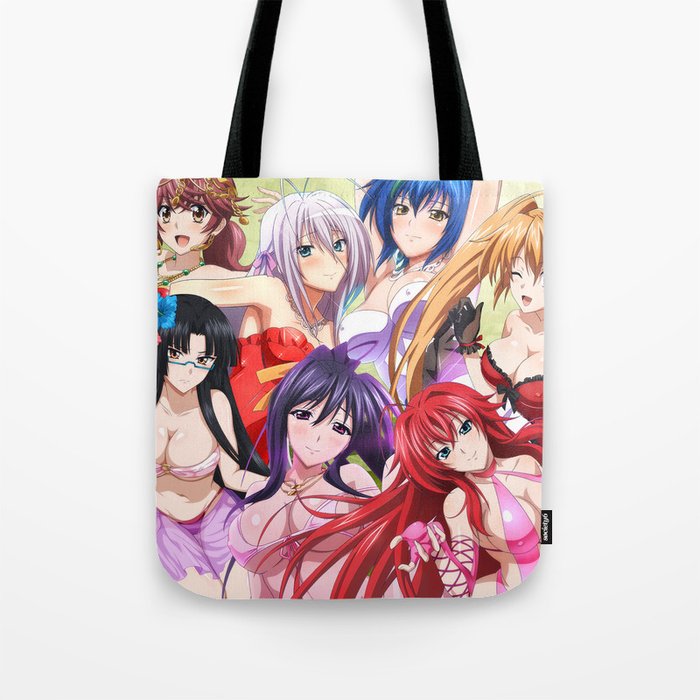 Highschool Dxd Cast Tote Bag By Danion Society6 Highschool Dxd Cast Tote Bag