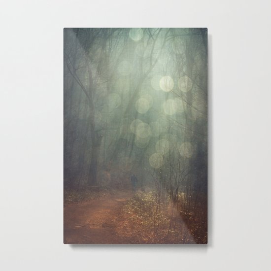 Diamond Rain Metal Print