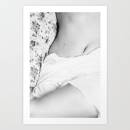 Clandestine nude Art Print