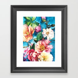 Tropical Floral I Framed Art Print