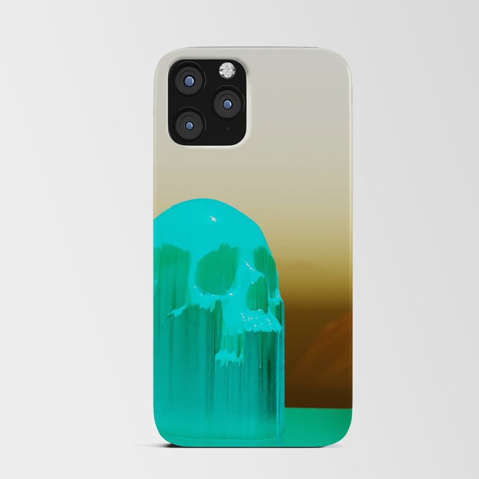 A Skull Fondly Remembering the Desert iPhone Card Case