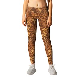 Hickory Haven - Brown Leggings