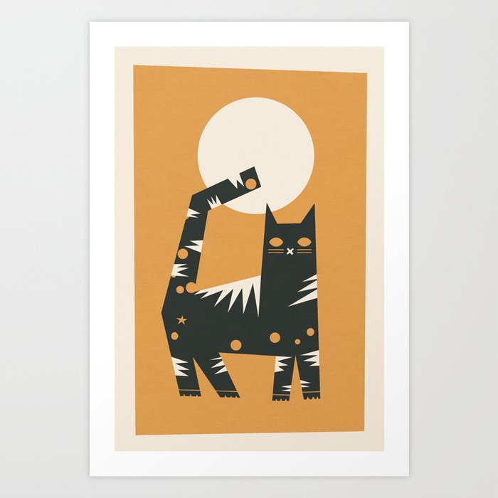 Discover the motif CAT by Yetiland as a print at TOPPOSTER