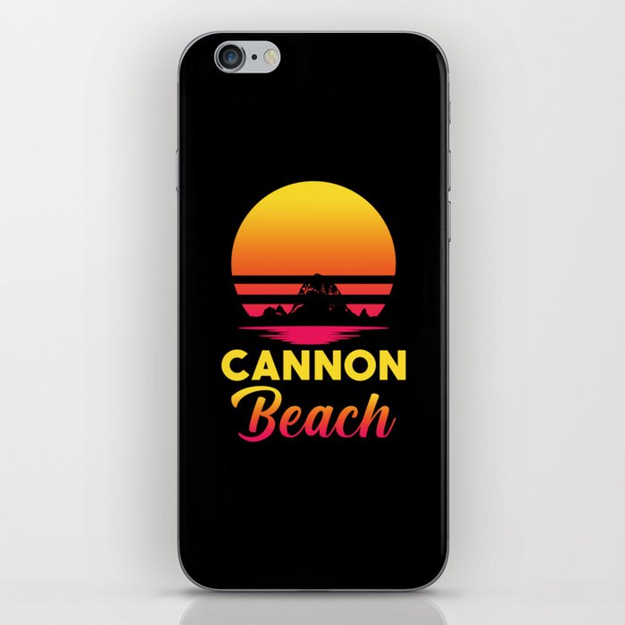 Cannon Beach Retro Souvenir iPhone Skin