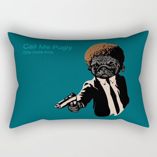 Pugly Rectangular Pillow