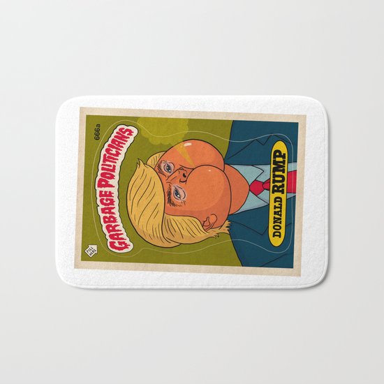 Donald Rump Bath Mat