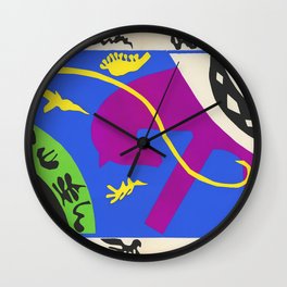 Horse Rider and Clown - Henri Matisse Wall Clock