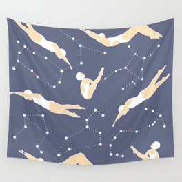 Constellation Swimmers Wall Tapestry