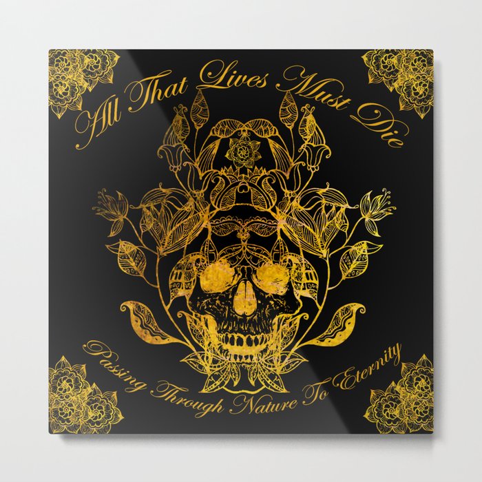 All That Lives Metal Print