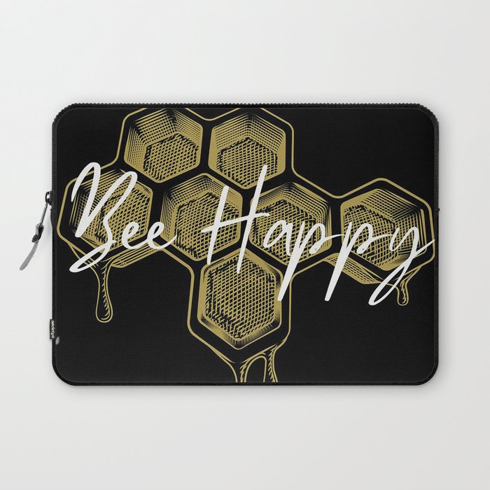 Bee Happy3445582 Laptop Sleeve