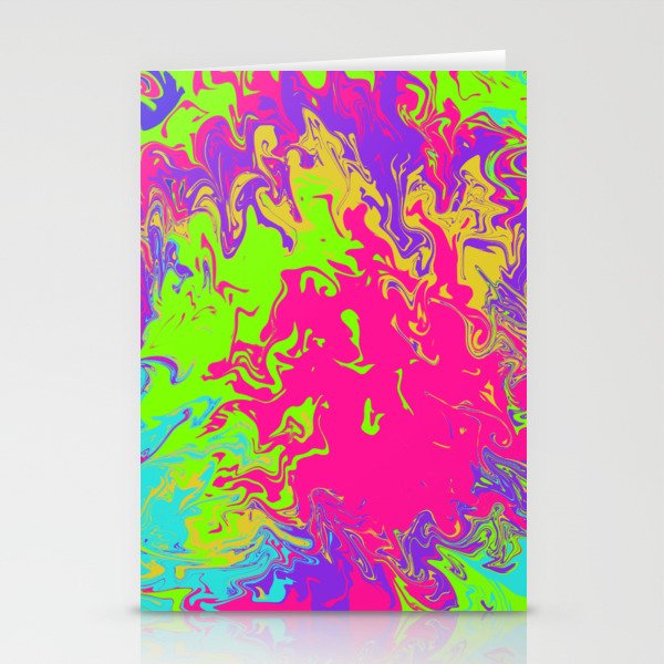 Neon Stationery Cards