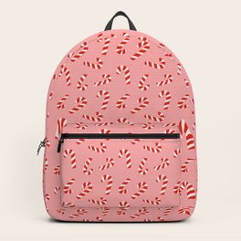 neon candy coral backpack
