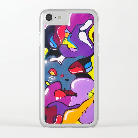 graffiti art Clear iPhone Case