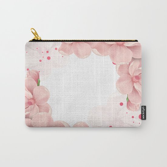 Flower crown Carry-All Pouch