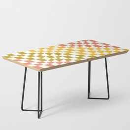 Four spring wavy checker Coffee Table