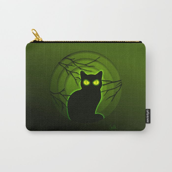 Halloween Cat Carry-All Pouch