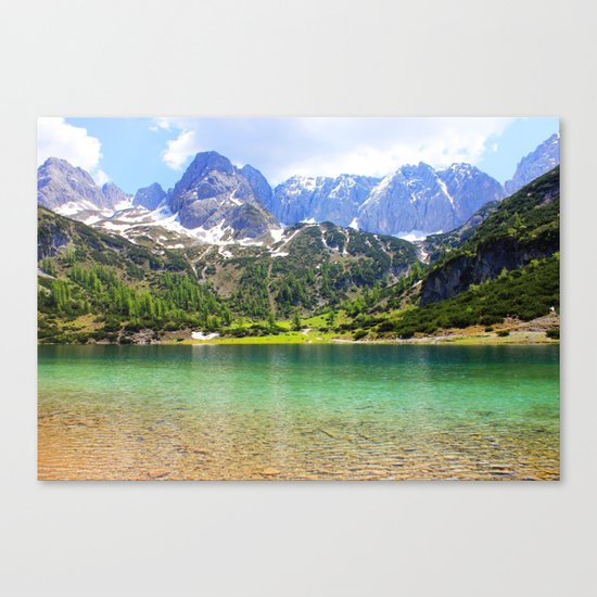 Mountain landscape. Canvas Print