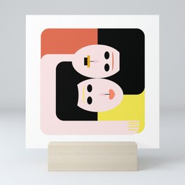 Couple in Love Mini Art Print